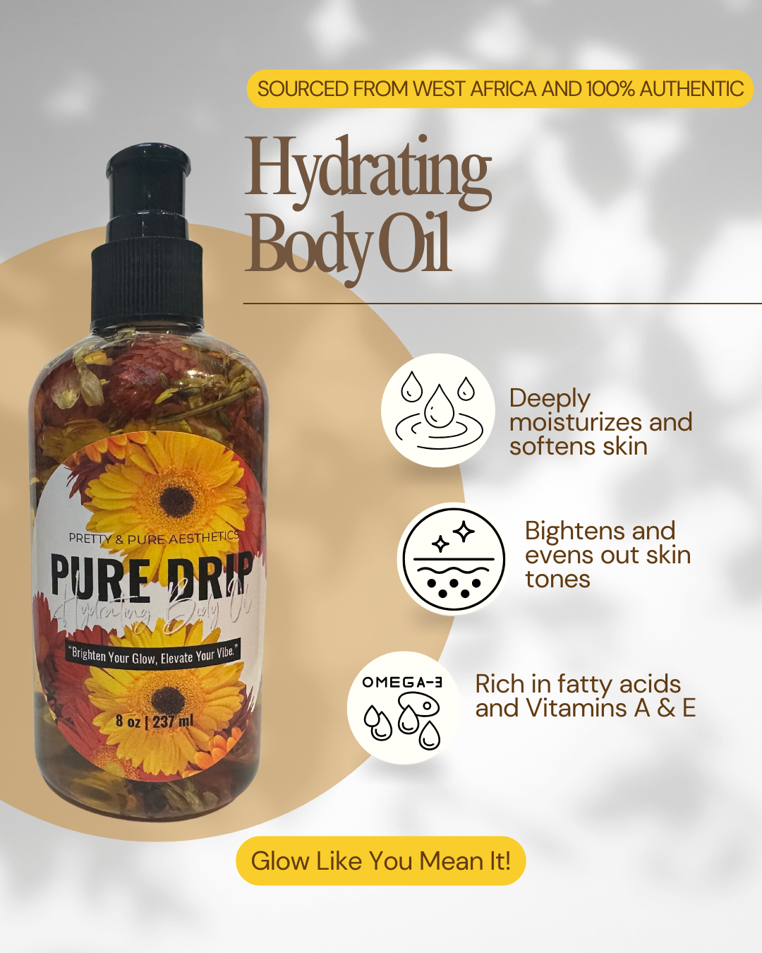 Pure Drip Hydrating Body Oil